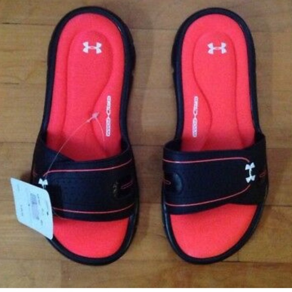 Under Armour Girl's UA Ignite VIII Slide Sandals - Picture 3 of 10